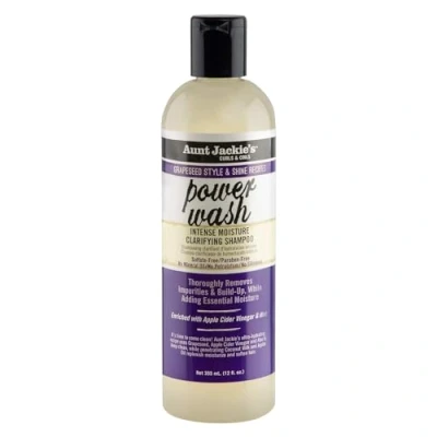 Image of Aunt Jackie&#039;s Grapeseed Power Wash Shampoo 12oz