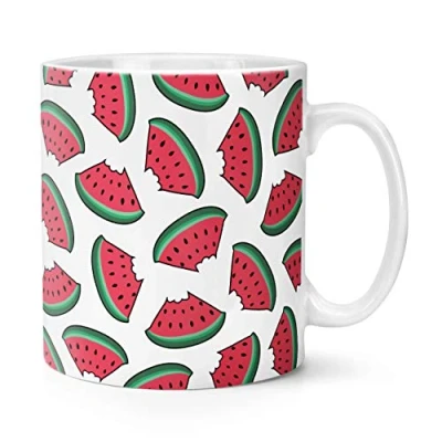 Image of Watermelon Pattern 10oz Mug Cup