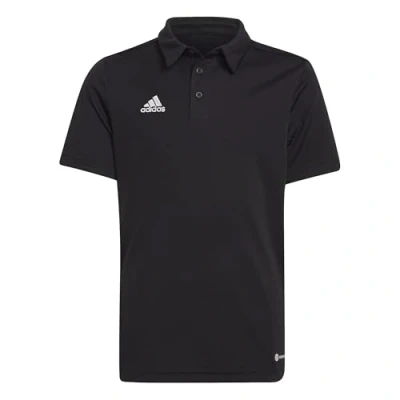 Image of adidas Unisex Kids Entrada 22 Polo Shirt, Black, 5 6 Years
