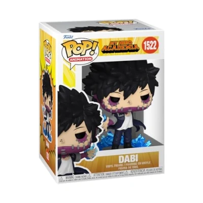 Image of Funko Pop! Animation: My Hero Academia (MHA) 2 Dabi (Flames) Collectable Vinyl Figure Gift Idea Official Merchandise Toys for Kids &amp; Adults Anime Fans