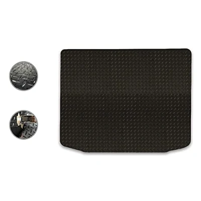 Image of Car Mat Co Tailored Fit Black Heavy Duty Rubber Boot for Mitsubishi ASX 2010 On