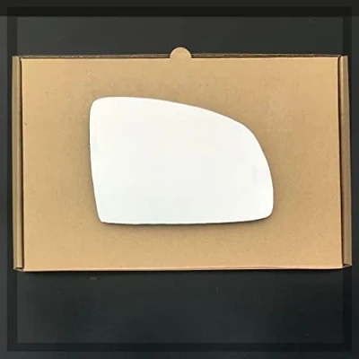 Image of Fits Vauxhall Meriva 2003 to 2010 Wing Mirror Glass RIGHT HAND ( UK Driver Side ) Wide Angle