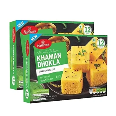Image of Haldiram&#039;s Khaman Dhokla 256G Ready to Eat 100% Fresh Indian Origin B1G1
