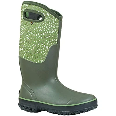Image of BOGS Ladies Classic Tall Appaloosa Waterproof Insulated Boots Wellies 72425 9 UK 43 EU Olive