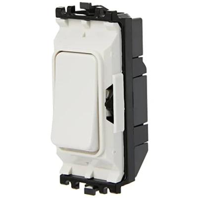 Image of MK Electric Aspect 20 Amp 1 Way SP White Switch Module