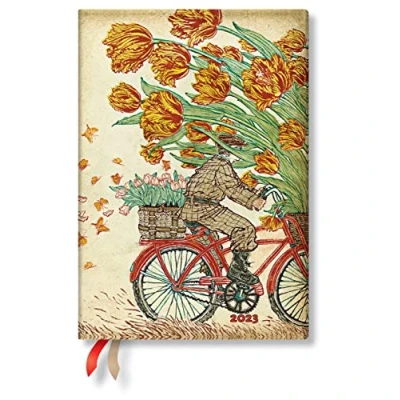 Image of Paperblanks 12 Month Flexi Planners 2023 Holland Spring Horizontal Midi (125 x 175 mm)