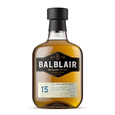 Image of Balblair 15 Year Old Single Malt Scotch Whisky, 70cl