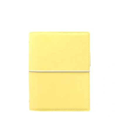 Image of Filofax Pocket Domino Soft Organiser Lemon