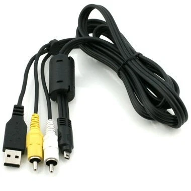 Image of Ex Pro Fuji Finepix S Series AV/USB Cable P056 0198 001 for S3280, S3300, S3380, S3400, S4080