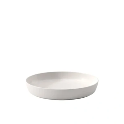 Image of Villeroy &amp; Boch Iconic Flat Dish, Elegant Dish for Fruit and Small Sides, Premium Porcelain, Dishwasher Safe, White