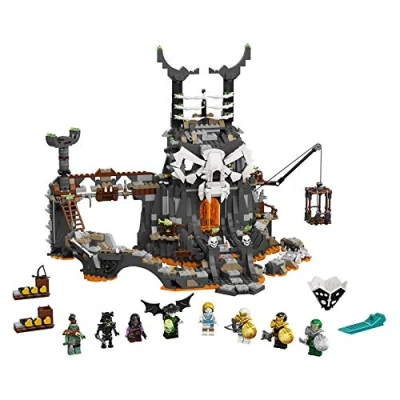 Image of LEGO Ninjago 71722 Skull Sorcerer&#039;s Dungeons (1171 pieces)