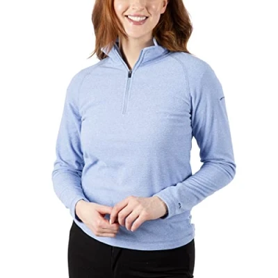 Image of Trespass Womens 1/2 Zip Fleece Jacket Female Walking Casual Hiking Meadows
