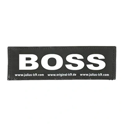Image of Interchangeable Patches, 1 pair, BOSS, Size: Small, Black