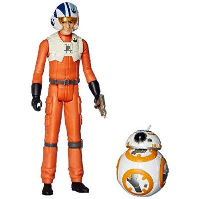 Image of Star Wars Resistance Animated Series 3.75 inch Poe Dameron and BB 8 Figure 2 Pack
