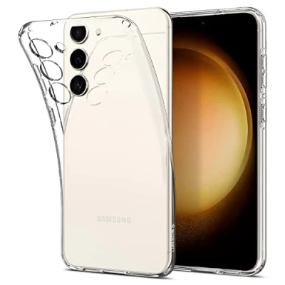 Image of Spigen Liquid Crystal TPU Back Cover Transparent Samsung Galaxy S23
