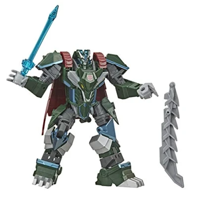 Image of Transformers Bumblebee Cyberverse Adventures Ultra Thunderhowl Action Figure, Energon Armour, Ages 6 and Up, 17 cm