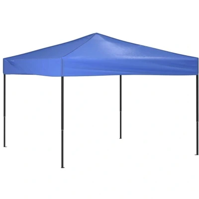 Image of vidaXL Folding Party Tent Blue 3x3 m
