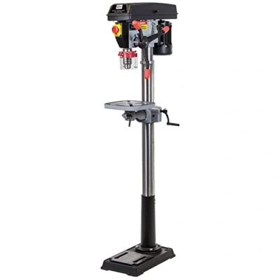 Image of SIP Pro F16 Floor Pillar Drill Press 230V 550W 16 Speed, 16mm Max Drilling Diameter Mild Steel