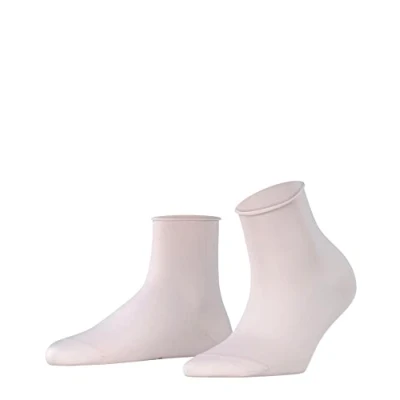 Image of FALKE Women&#039;s Cotton Touch W SSO Thin Plain 1 Pair Socks, Pink (Light 8458) new eco friendly, 2.5 5