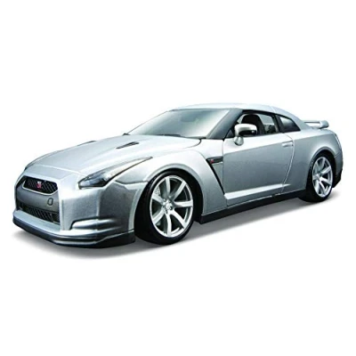 Image of Tobar 4893993120796 Nissan 1:18 2009 GT R, Silver, Large