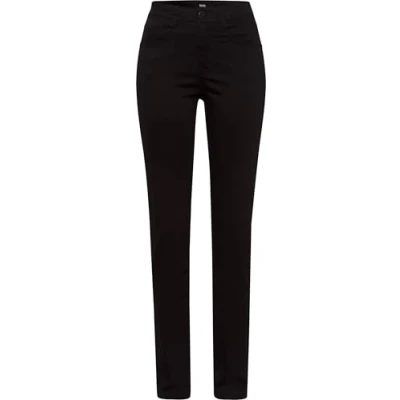 Image of BRAX Women&#039;s Style Mary Blue Planet Jeans, Clean Perma Black, 32W x 32L