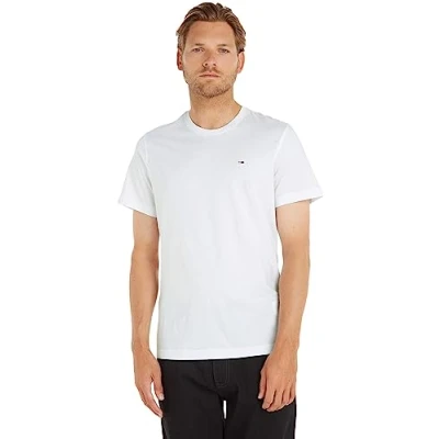 Image of Tommy Jeans SLIM TEE Basic Tshirt, Men&#039;s, Size: 46, Relic tan