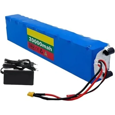 Image of BDBLFLTZ Ebike 36V 20Ah 10S3P lithium ion battery for electric bicycle, Waterproof bicycle Scooter, with charge XT60