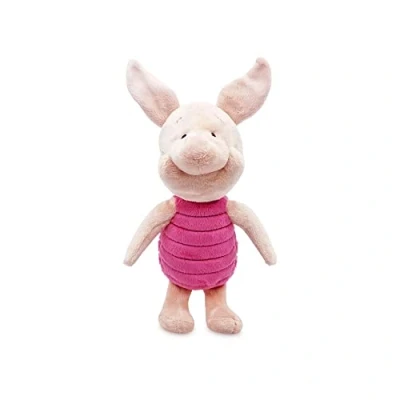 Image of Disney Store Official Piglet Small Soft Plush Toy, 22cm/8, Made with Feel Fabric Embroidered Details and a Characterful Expression, Suitable for Ages 0+