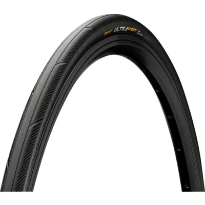 Image of Continental Unisex&#039;s Ultra Sport III Bike Tire, Black, 700x28