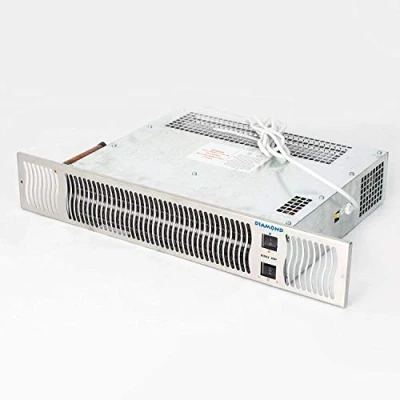 Image of Bidex Diamond 900 Central Heating Kickspace Kitchen Plinth Heater Steel Grille