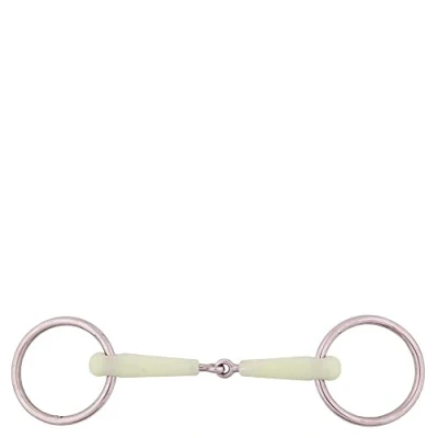 Image of BR Single Broken Snaffle Pony Apple Mouth 15 mm 11,5 1 Color Gray