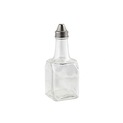 Image of apollo THE HOUSEWARES BRAND 3357 Glass Vinegar Shaker, Clear 15 x 5.5 cm
