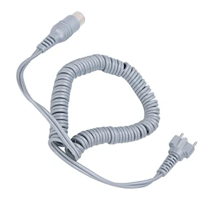 Image of Nail Drill Handpiece Cord, Power Cable Electric Manicure Machine Hand Piece Replacement Accessories(grey)