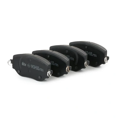 Image of D106000Q1J Brake pad set FEBI BILSTEIN 177333 Front Axle with fastening material attachment NISSAN: MICRA 5, RENAULT: Clio V Hatchback