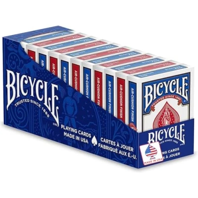 Image of Bicycle Standard Playing Cards, Poker Size, 12 Pack