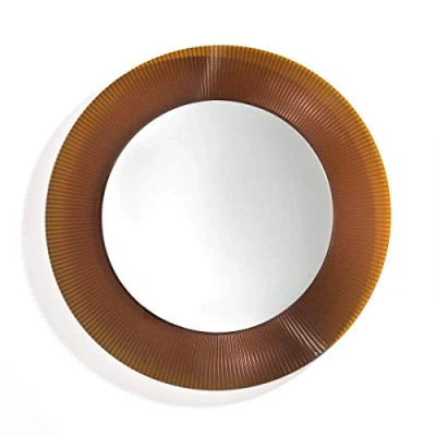 Image of Kartell All Saints Specchio Trasp, Amber, 78 x 4 cm