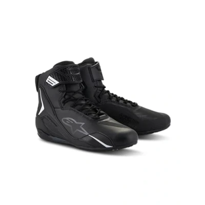 Image of Alpinestars Faster 4 Motorbike Shoes Black 44
