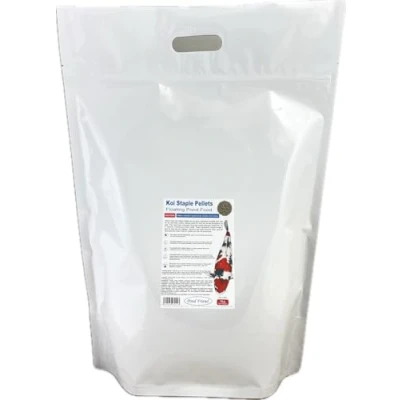 Image of Pond Friend Koi Staple Pellets Floating Fish Food 5kg 6mm With Spirulina Colour Enhancer