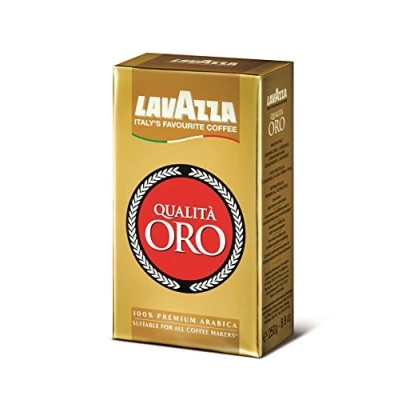 Image of Lavazza Oro Ground Coffee (2 Packs of 250g)