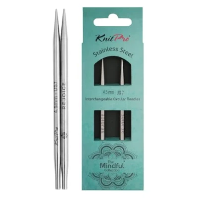 Image of KnitPro Mindful Lace Interch. Tips 10cm 4.50mm 3pcs