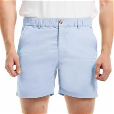Image of AIMPACT Mens 5.5 Inch Inseam Short Shorts Casual Stretch for Men Hybrid Shorts, Lightblue, Medium