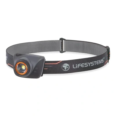 Image of Lifesystems Intensity 580 Lumen Rechargeable Water Resistant LED Head Torch with Adjustable Beam Plus 5 Lighting Modes, Black