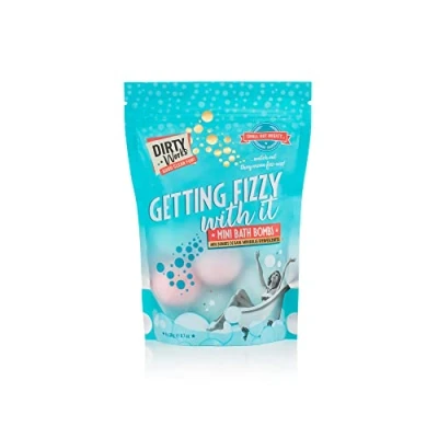 Image of Dirty Works Getting Fizzy With It Mini Bath Bombs, 8 x 20g Vegan Fizzers, 160g