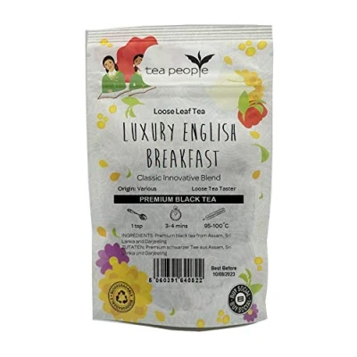 Image of tea People Luxury English Breakfast Loose taster pack