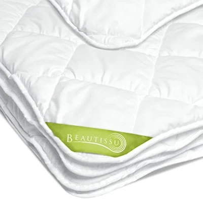 Image of Beautissu Single Duvet 155x220cm BeauNuit MD Hypoallergenic Blanket Breathable 6.0 TOG for Sleeping &amp; All Seasons Warming Microfibre Quilt