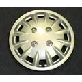 Image of MILENCO 14&quot; BAILEY Silver Wheel trims (pair)