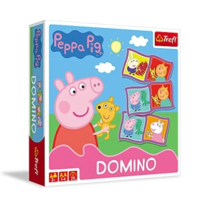 Image of Trefl Domino Pig Peppa Family Game for Children from 3 Years