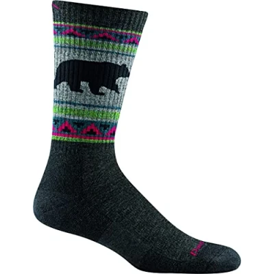 Image of Darn Tough Vangrizzle Boot Sock Cushion Wandelsokken Charcoal