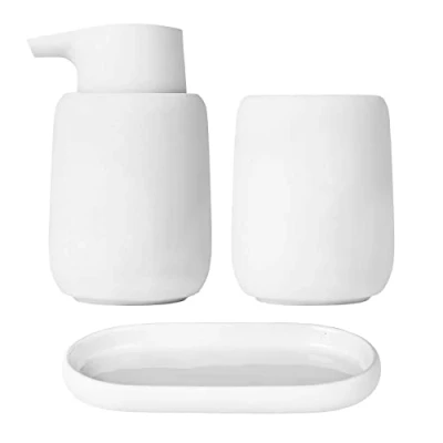 Image of blomus SONO Bathroom Accessory Set in White