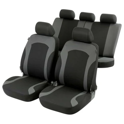 Image of Walser 11786 Front Seat Covers, Black